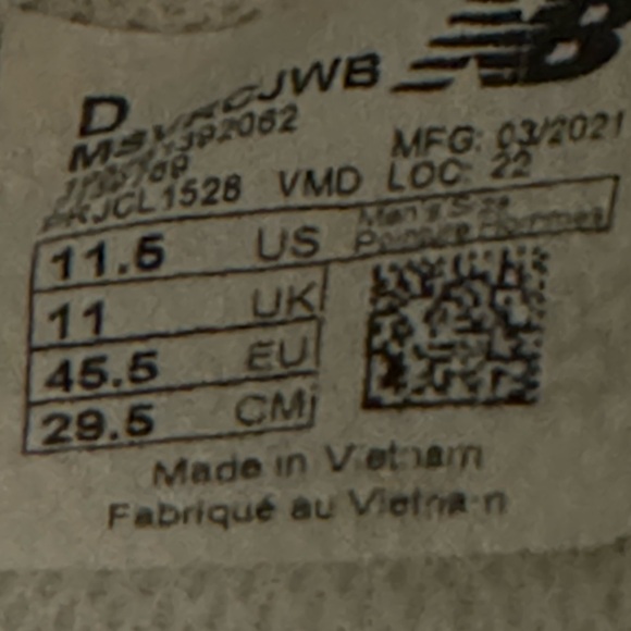 Size 11 - New Balance Jaden Smith x Vision Racer Hippie - White - Picture 8 of 8